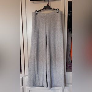 Aerie size L Knit wide leg pants